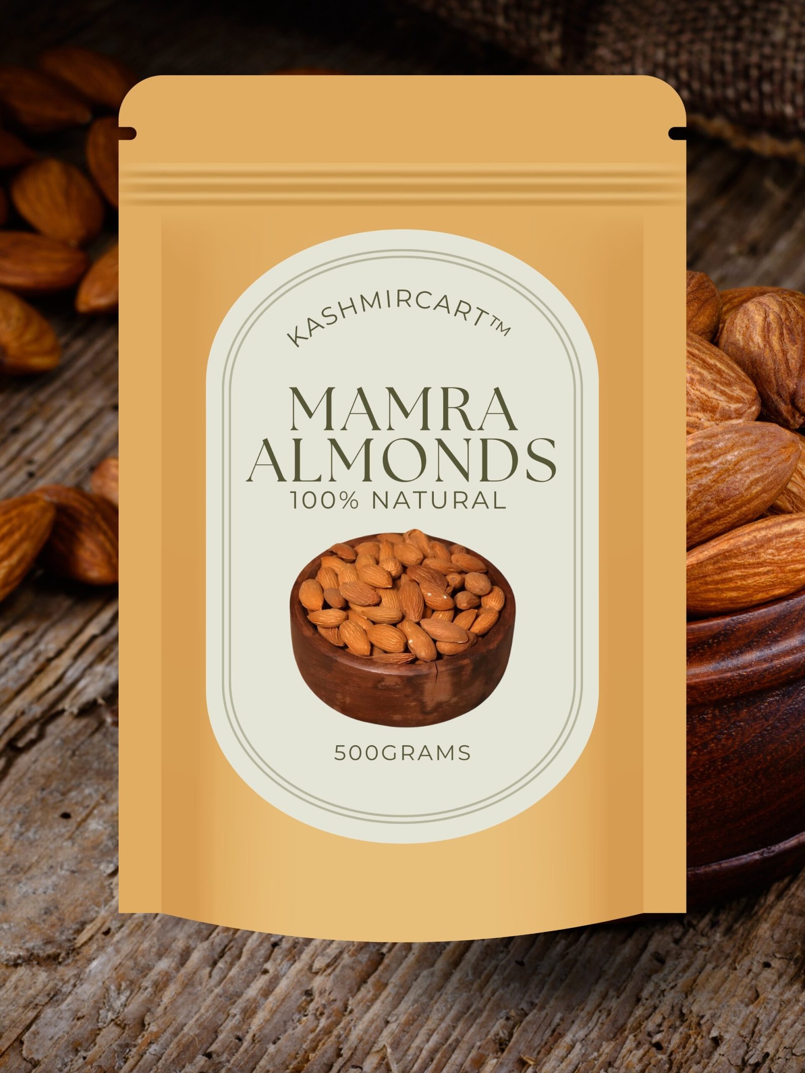 Shop Authentic Kashmiri Products Online 16 Premium One Tree Kashmiri Mamra Almond Kernels (Mamra Badam Giri)