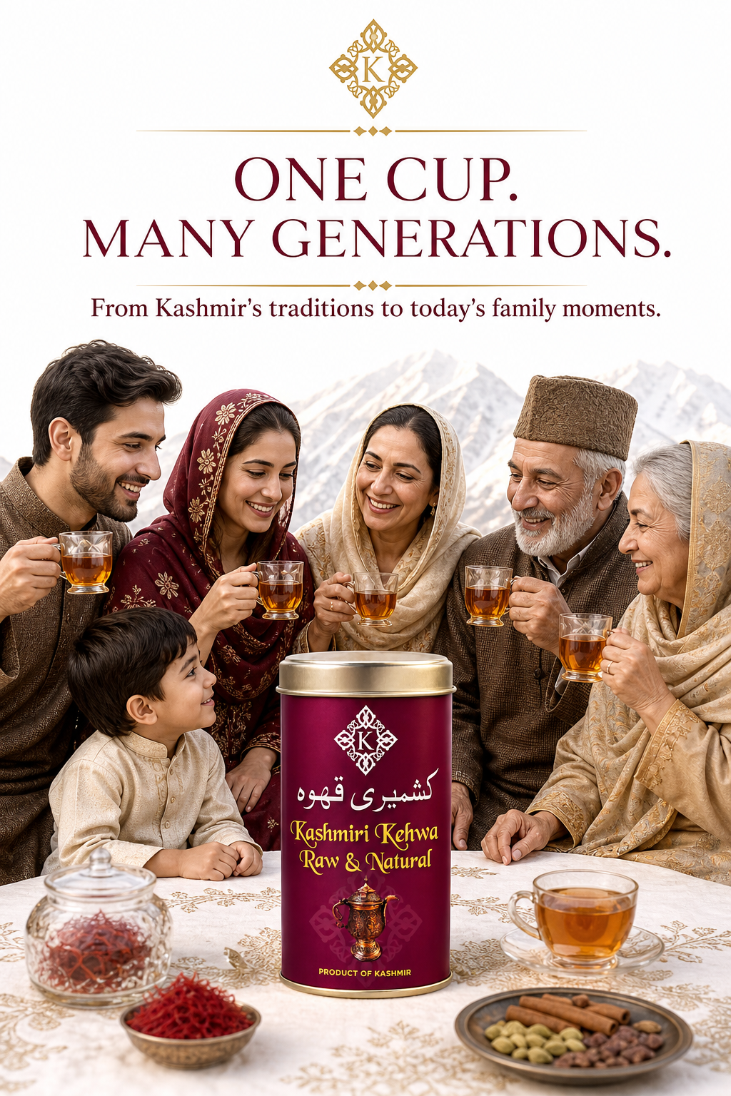 Kashmiri Saffron kahwa Kashmiri Saffron kahwa https://kashmircart.in/product/kashmiri-kahwa/