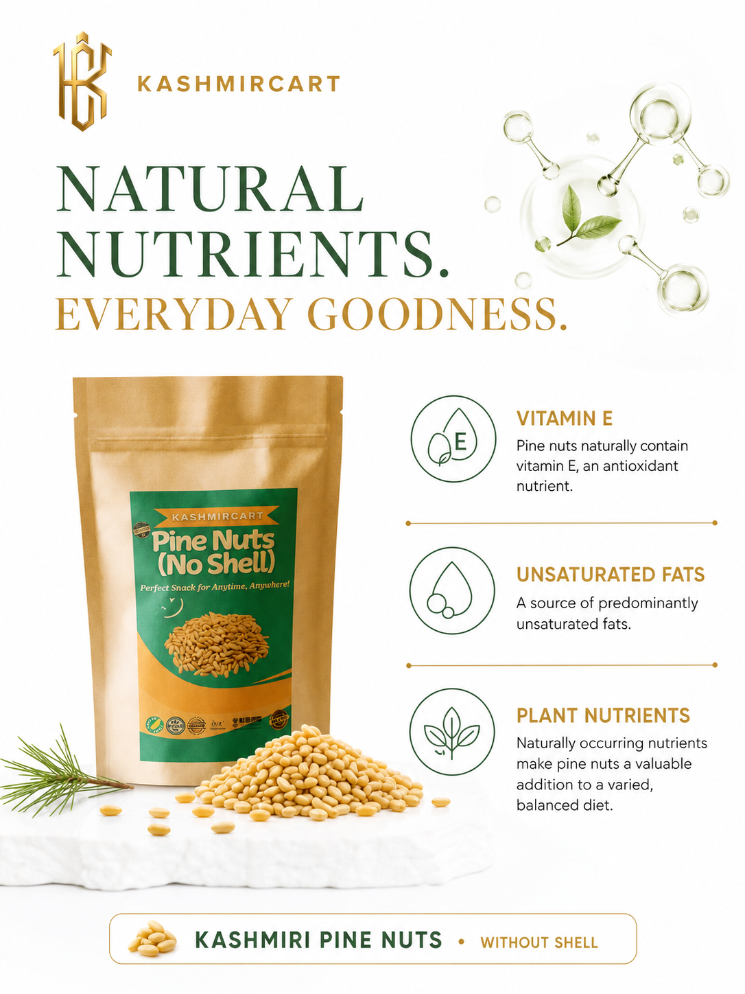 Nutrients Of Kashmiri Pine Nuts