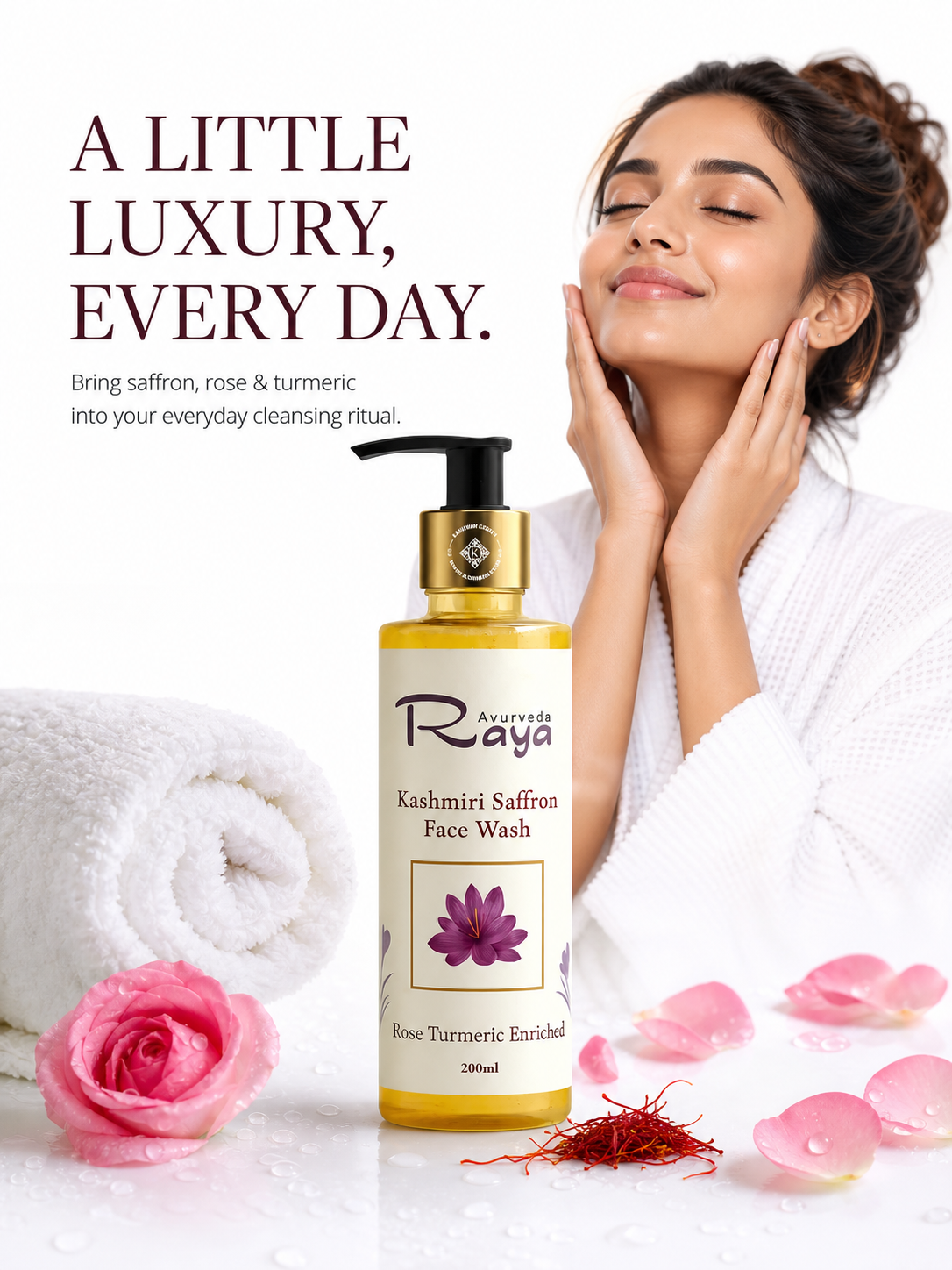 Raya Ayurveda Saffron facewash Raya Ayurveda Saffron facewash https://kashmircart.in/product/raya-ayurveda-kashmiri-saffron-facrwash/