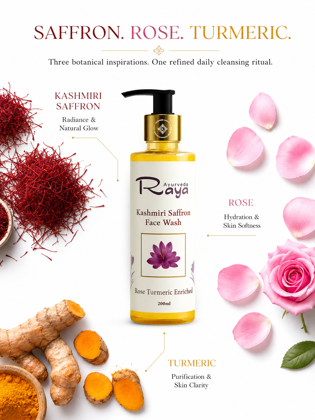 Raya saffron facewash Raya saffron facewash https://kashmircart.in/product/raya-ayurveda-kashmiri-saffron-facrwash/