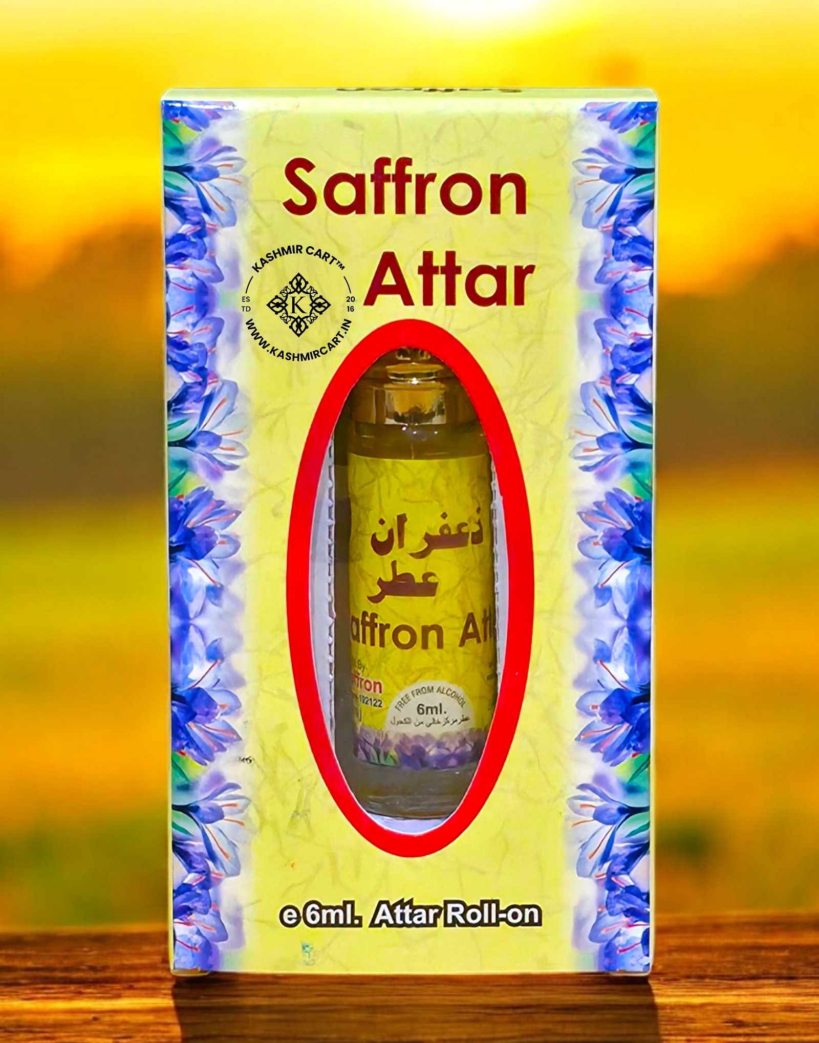 Kashmiri Saffron Attar hd