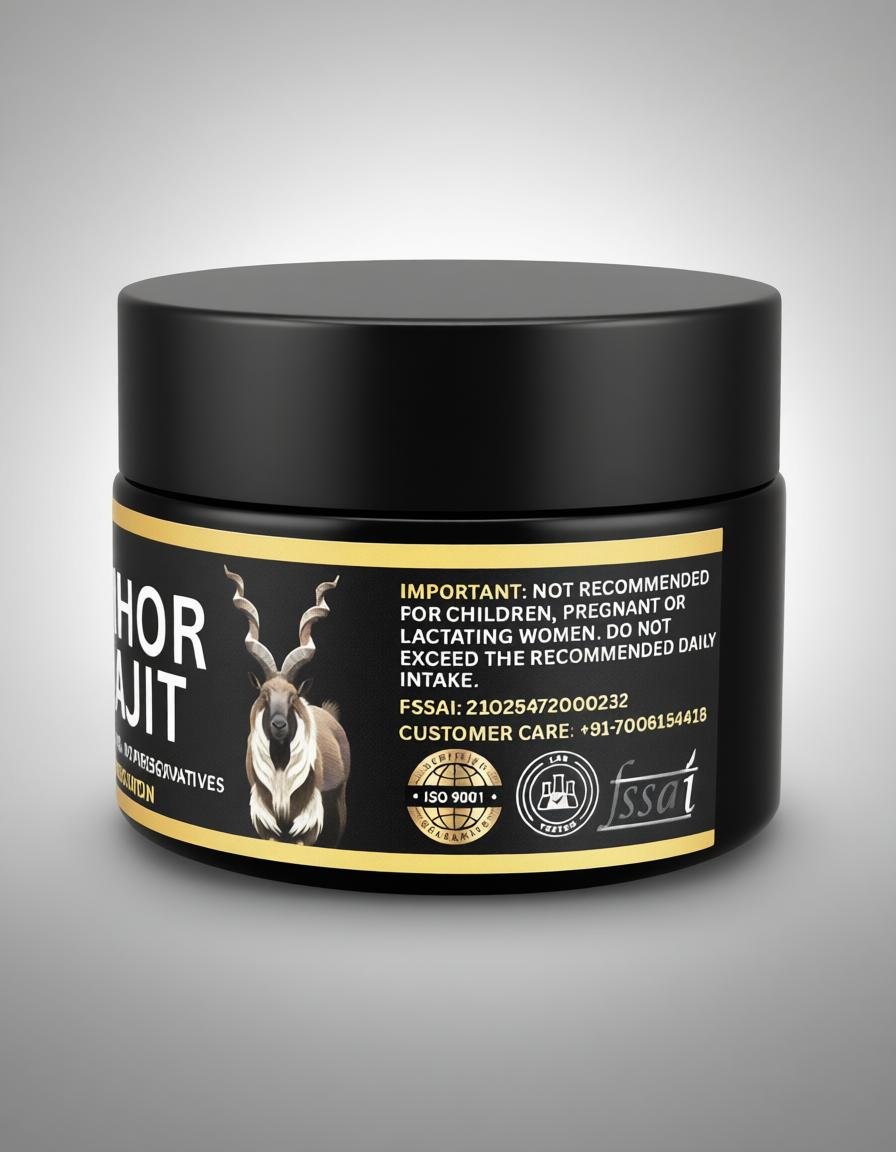 certified markhor shilajit Lab tested Shilajit