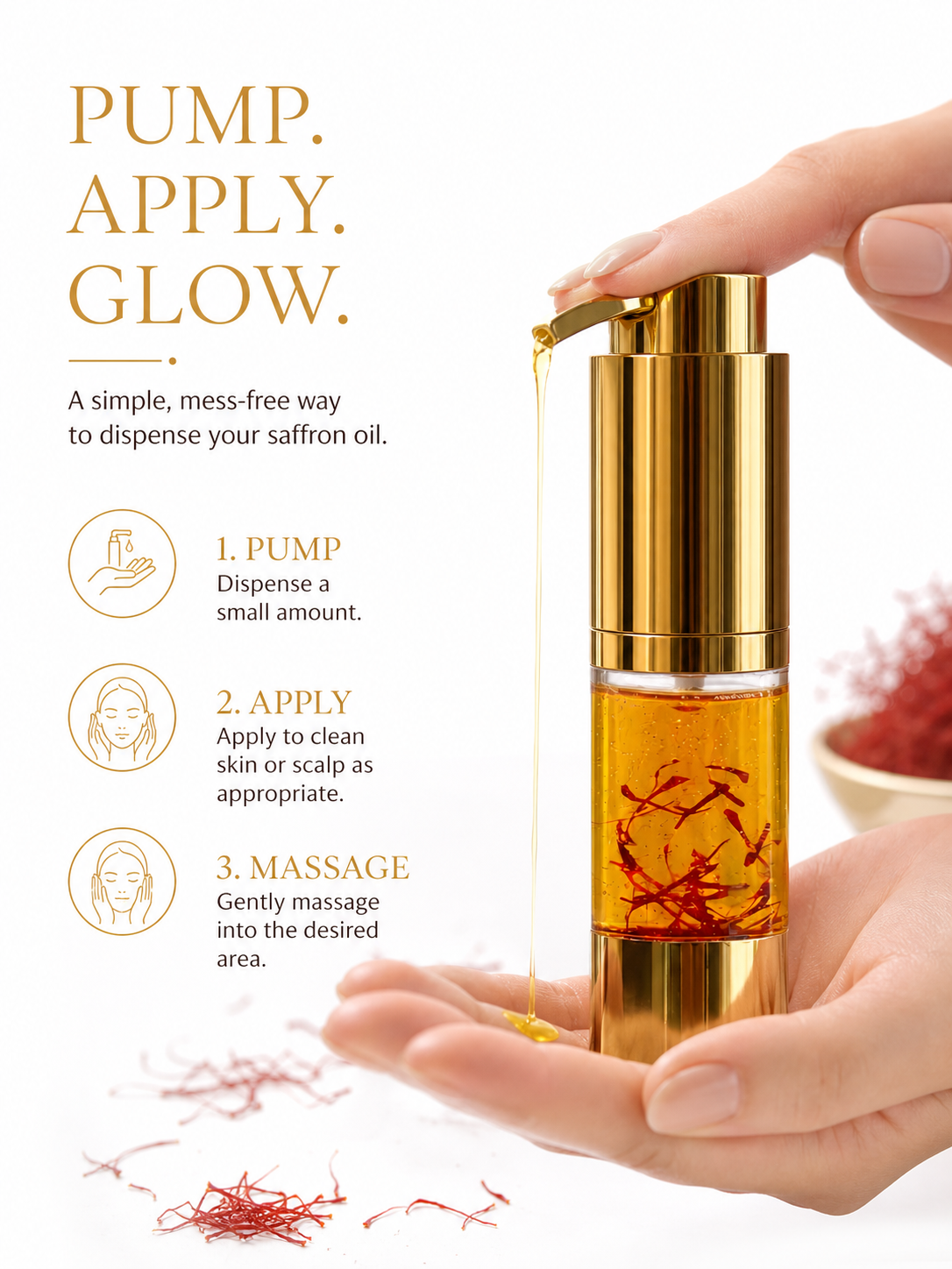 How to apply kashmiri Saffron oil How to apply kashmiri Saffron oil https://kashmircart.in/product/kashmiri-saffron-oil-40ml/