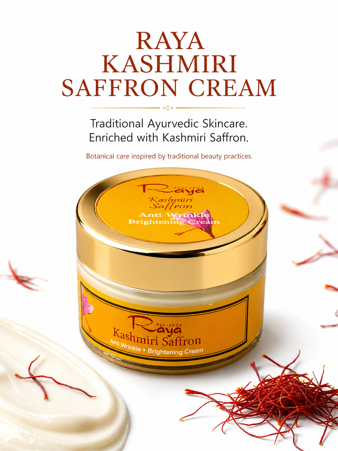 Raya Ayurveda Saffron cream Raya Ayurveda Saffron cream https://kashmircart.in/product/raya-ayurveda-kashmiri-saffron-cream/
