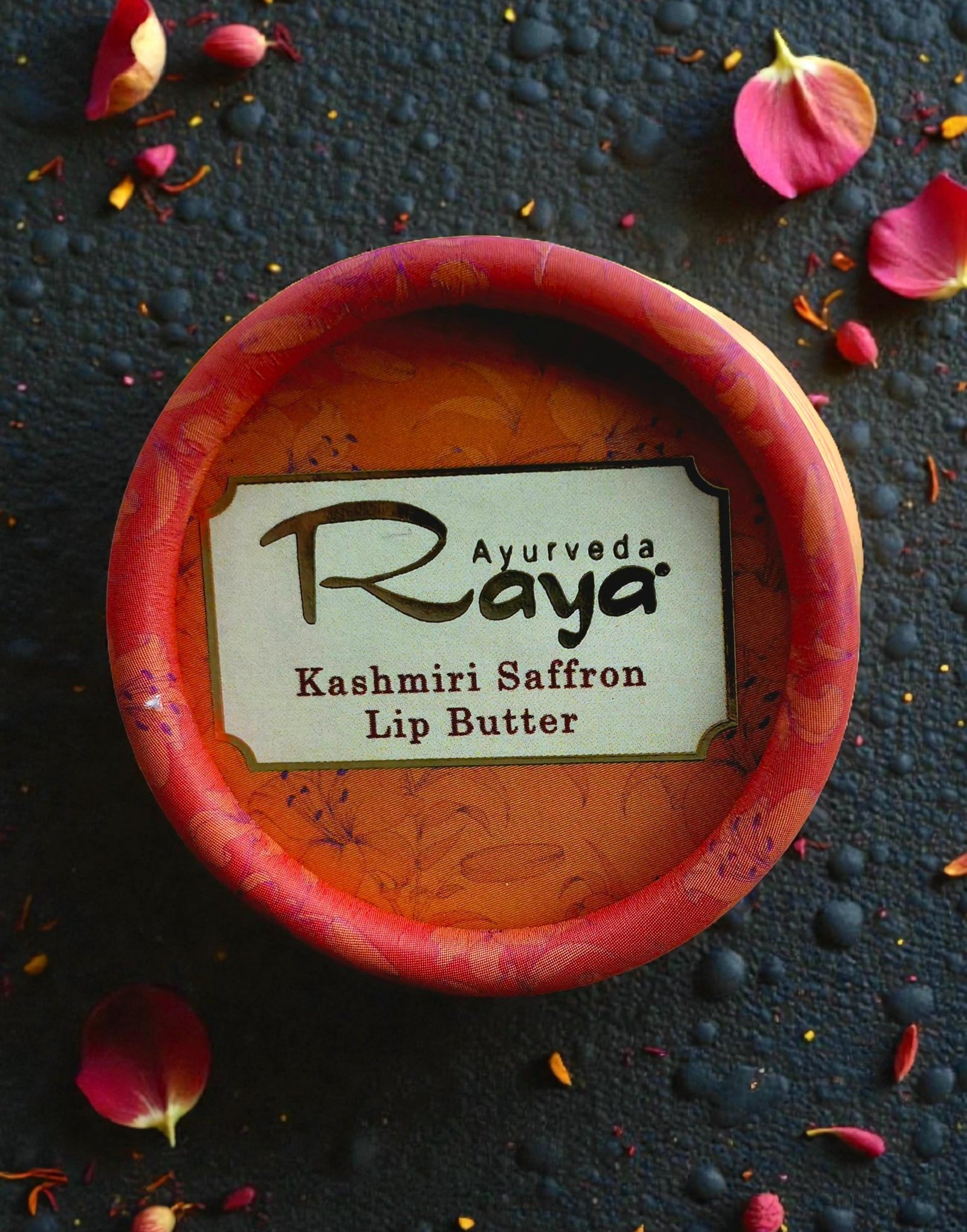 Raya Ayurveda Saffron Lip Butter