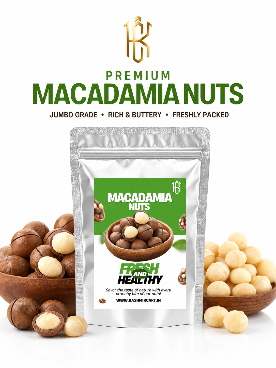 Premium Macadamia Nuts | Buy Grade A Macdadamia Nuts