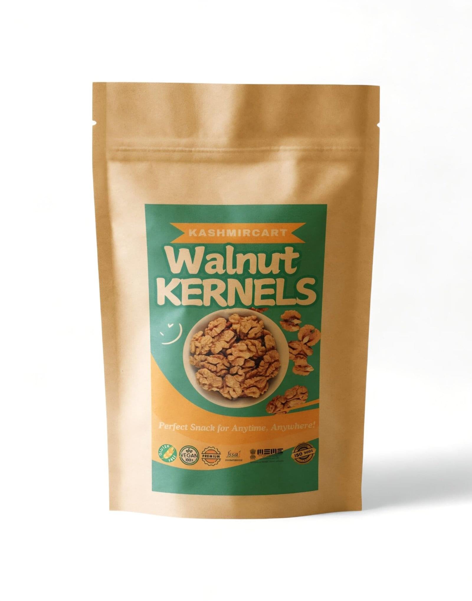KashmirCart Premium Kashmiri Walnut Kernels (Akhrot Giri) – 100% Natural, Fresh Harvest, Farm to Pack