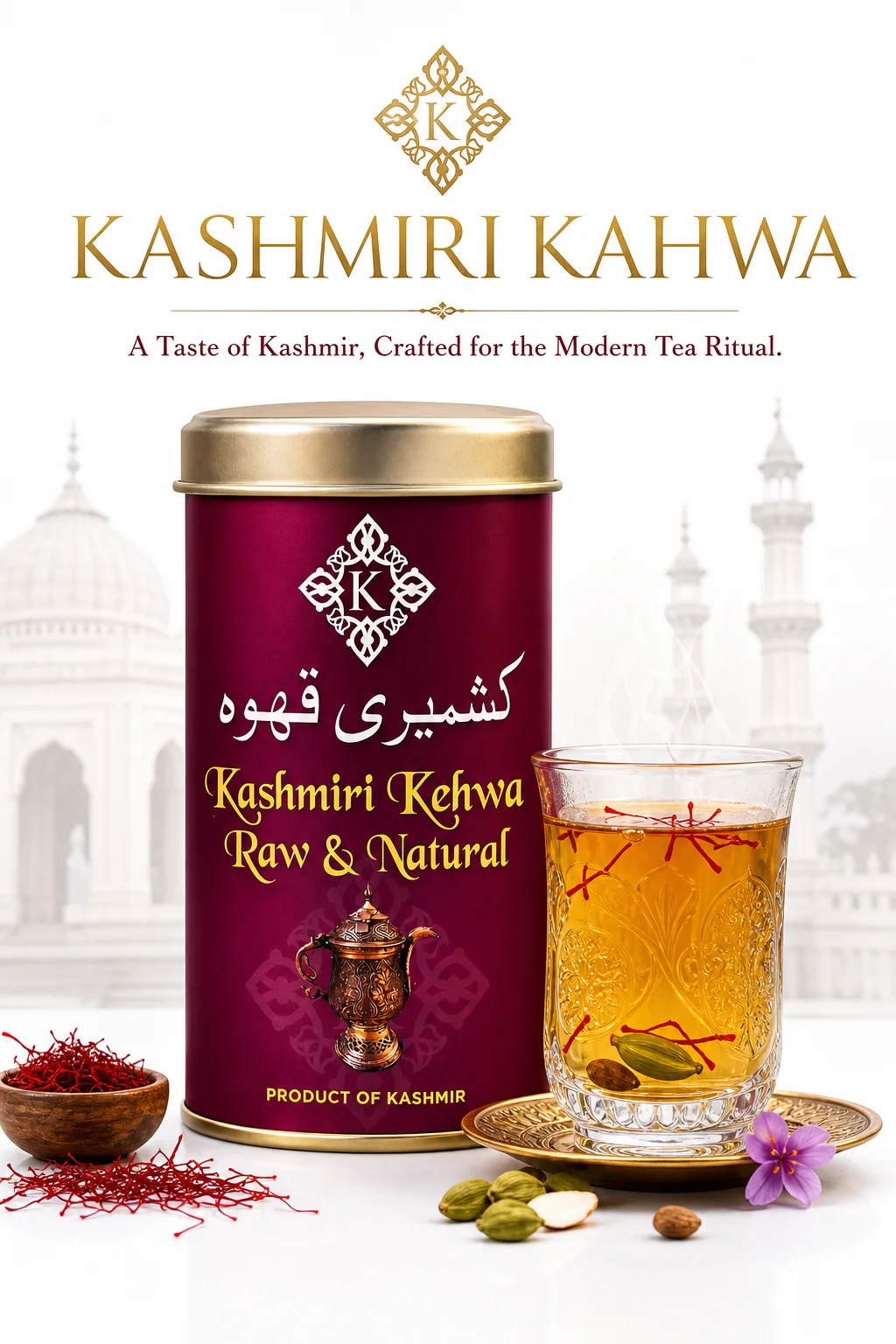 Kashmiri Kahwa Raw & Natural
