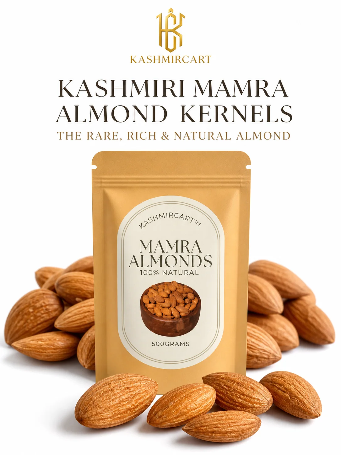 Kashmiri Mamra Almond Kernels