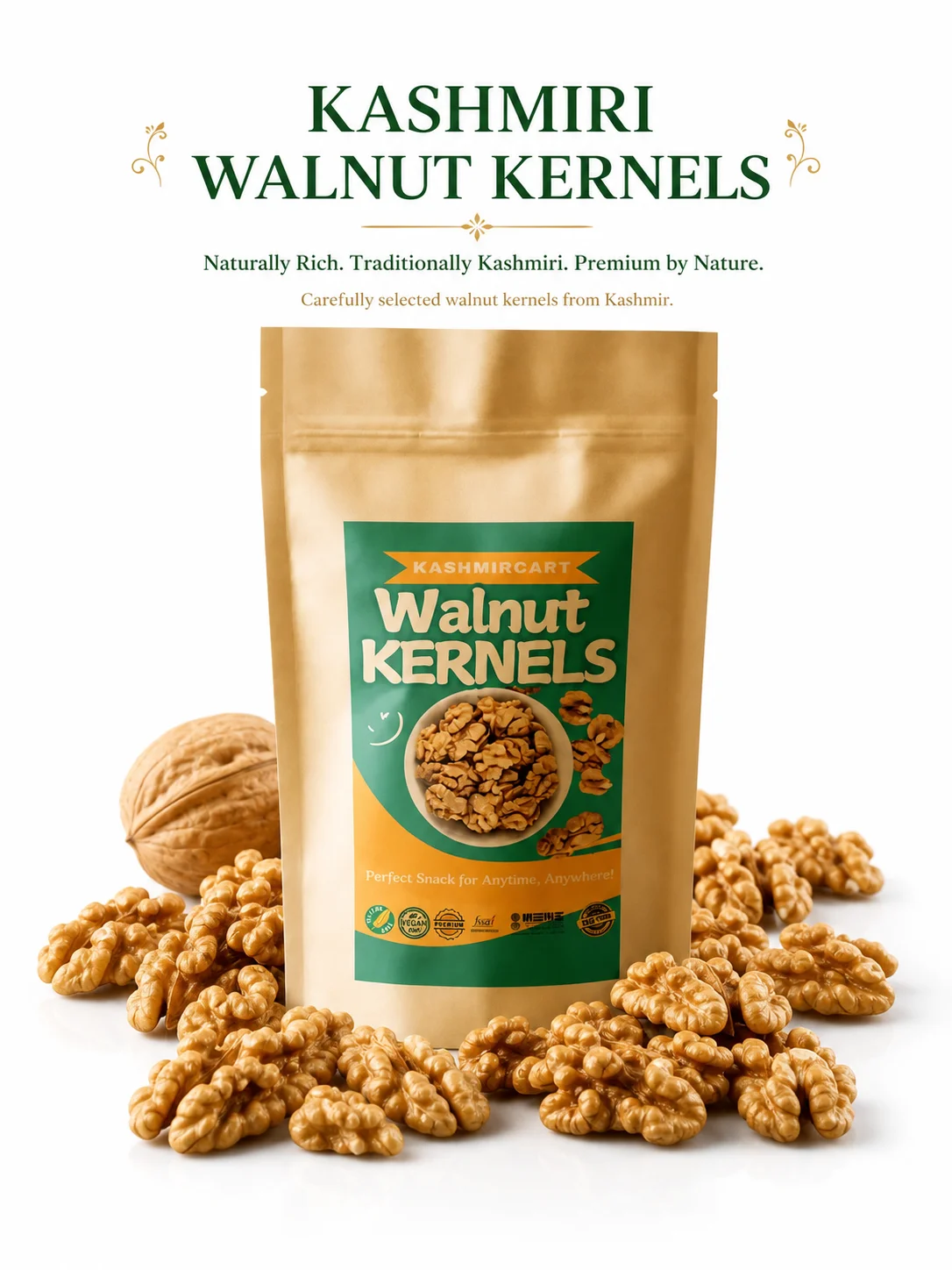 Kashmiri Walnut Kernels | Premium Akhrot Giri from Kashmir