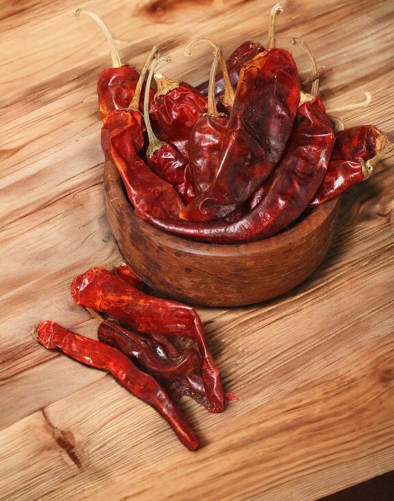 Dried Kashmiri Red chilies