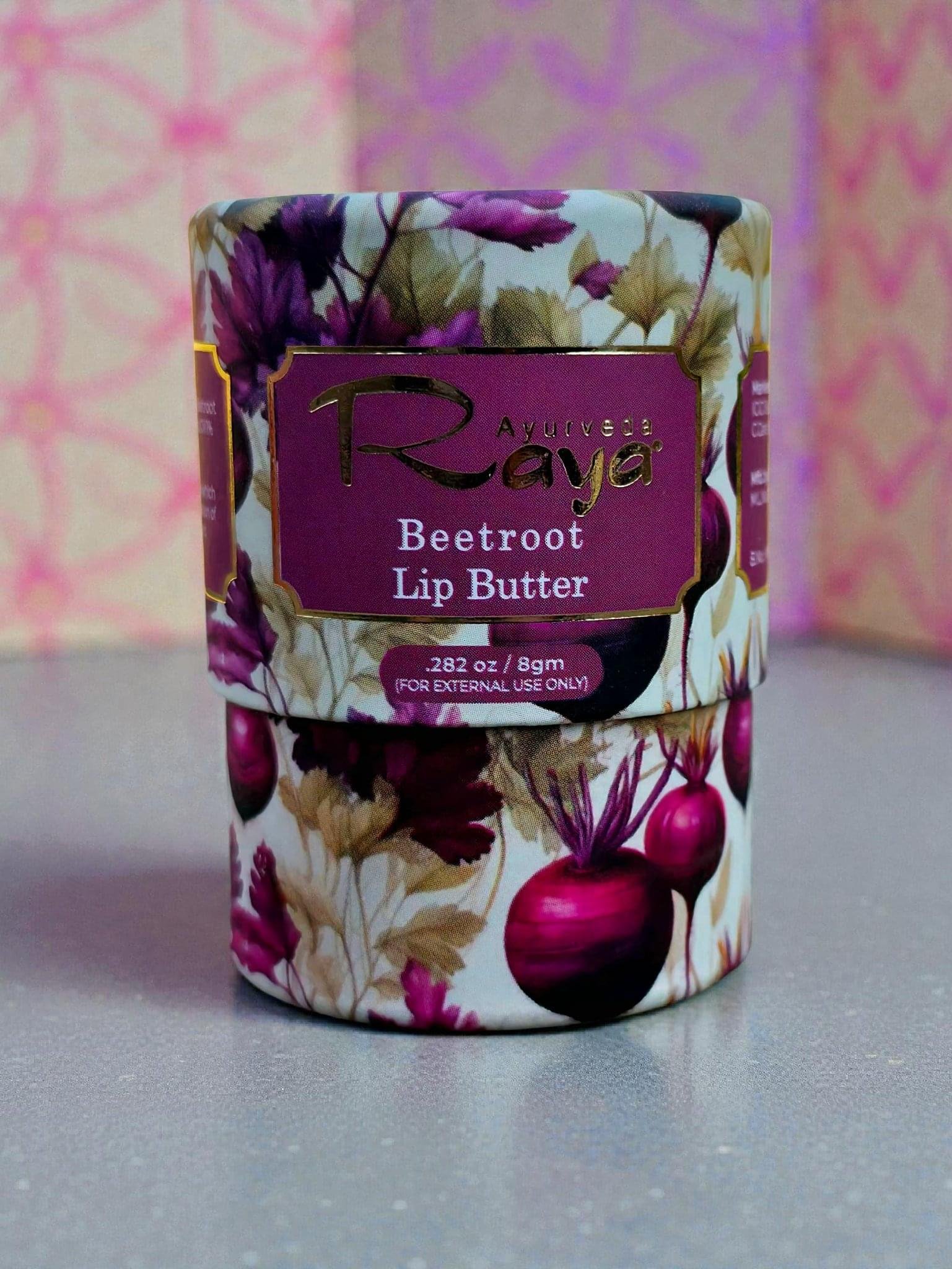 Raya Ayurveda Beetroot Glow Lip Butter