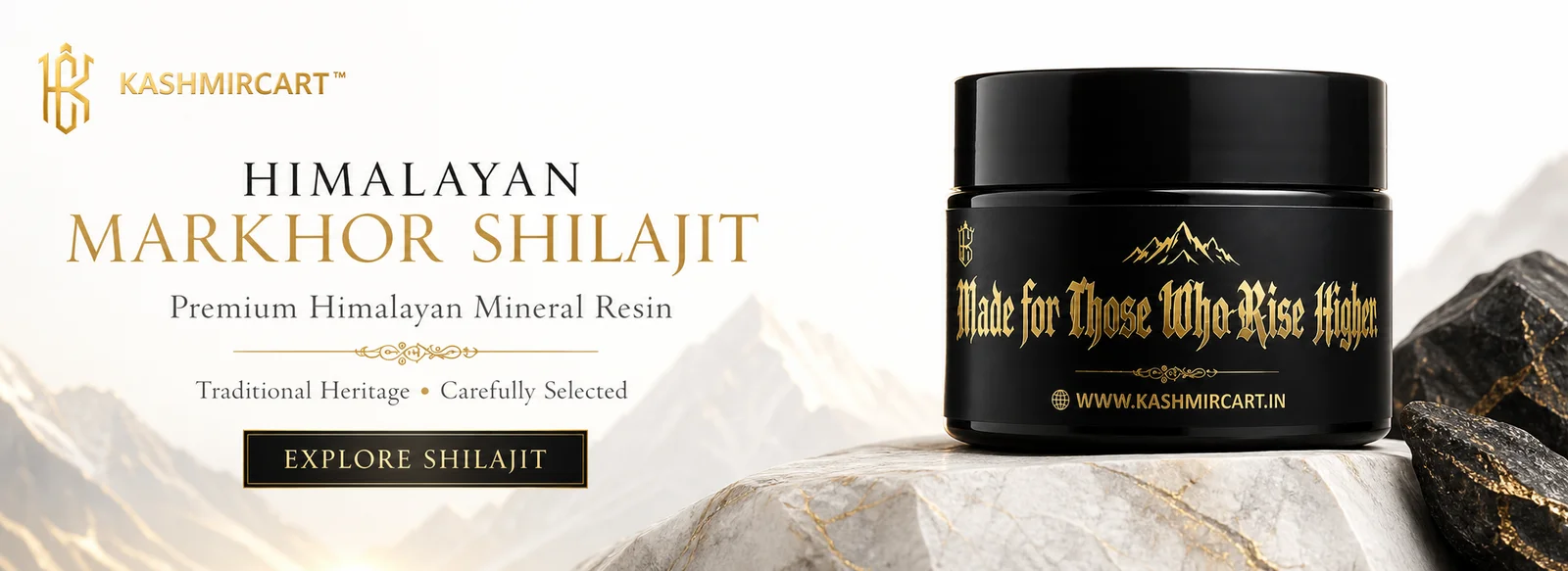 Kashmiri Markhor Shilajit